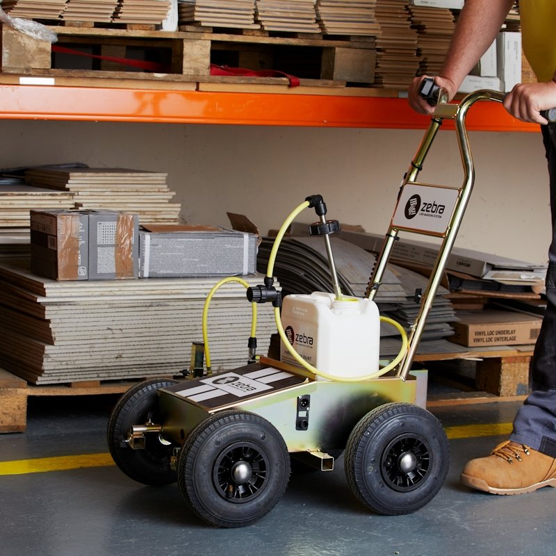 Zebra Eco Hard Surface Line Marking Machine