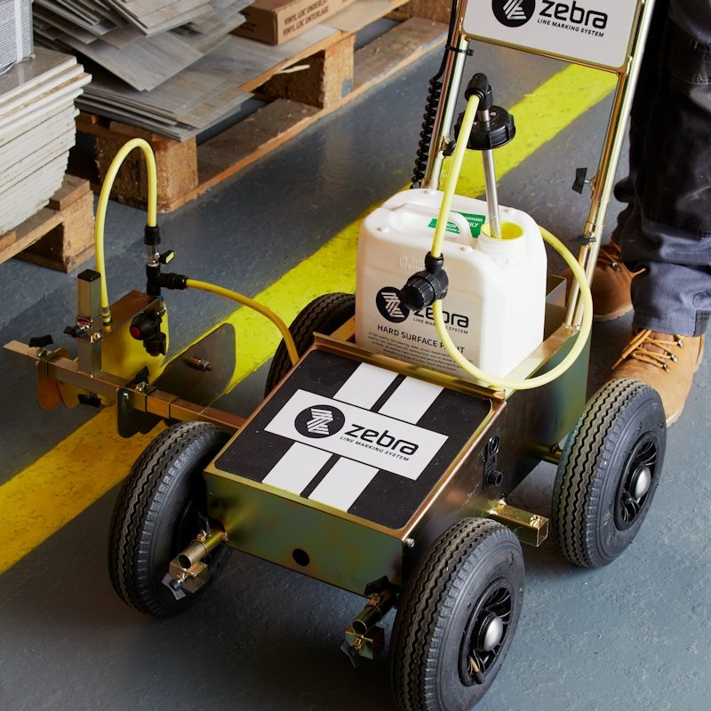 Zebra Eco Hard Surface Line Marking Machine