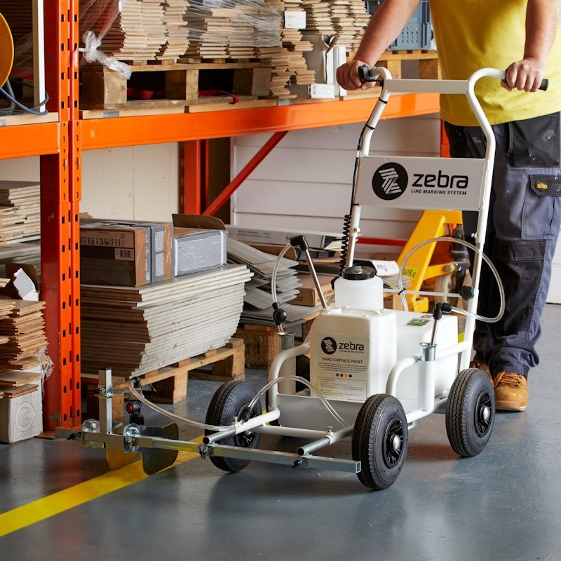 Zebra Pro Hard Surface Line Marking Machine