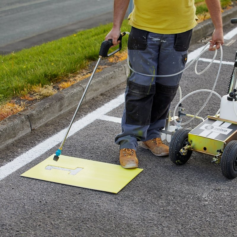 Zebra Hard Surface Line Marking Paint - 5L