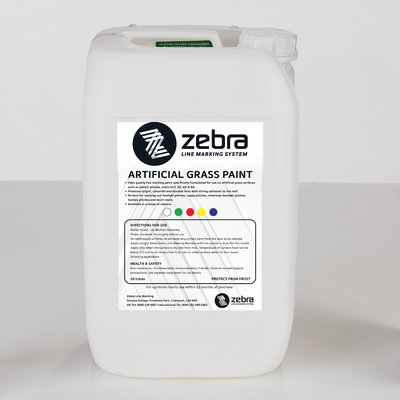 Zebra Artificial Grass Line Marking Paint - 10L