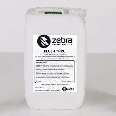 Zebra Flush Thru Pump & Nozzle Cleaning Fluid - 10L